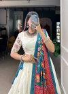 LNB1601 Khadi Cotton With Sequins And Thread Embroidery Work Lehenga With Blouse Dupatta Bulk Orders In India